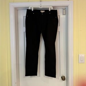 Michael Michael Kors black straight/Skinny black pants size 14